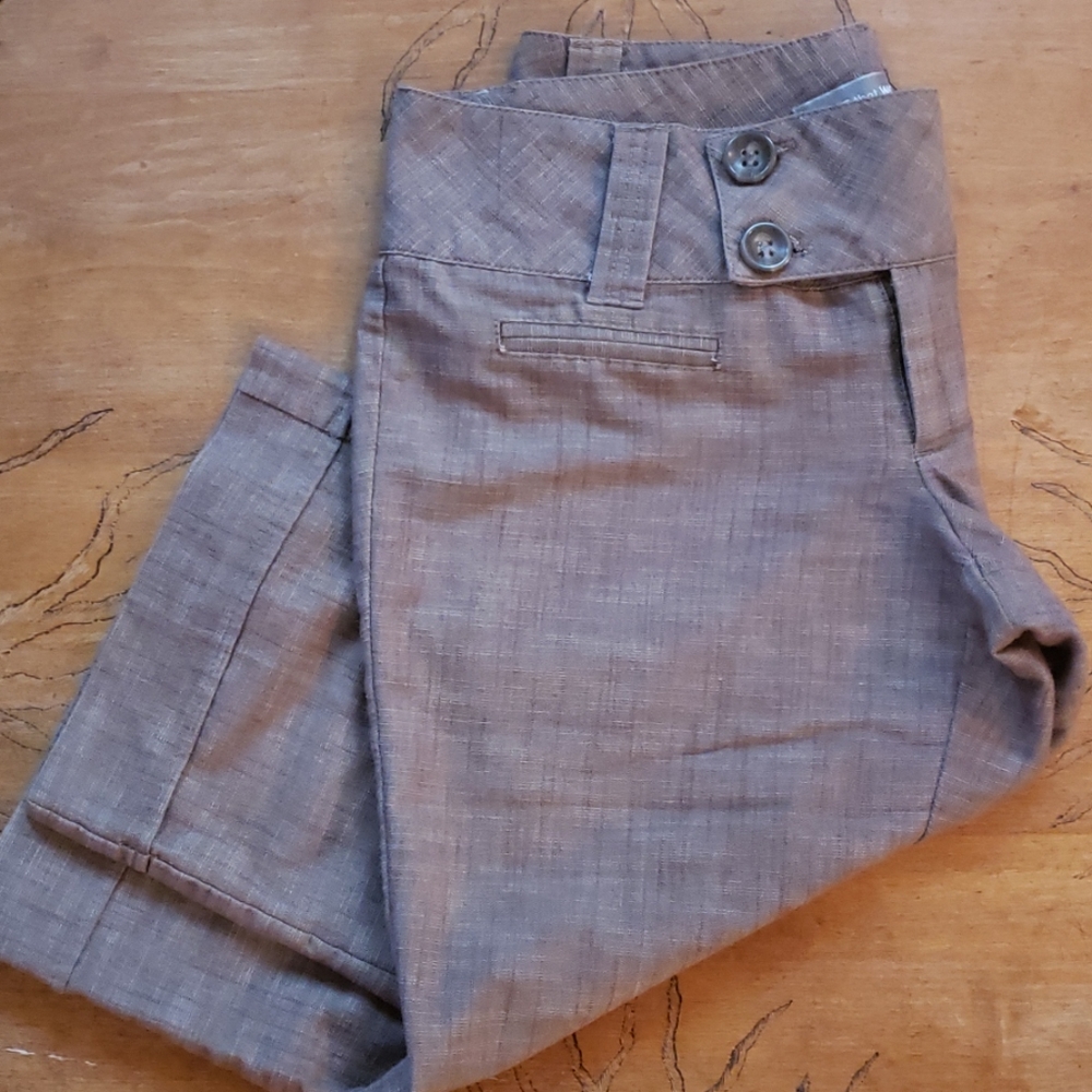 Brown Capri Pants
